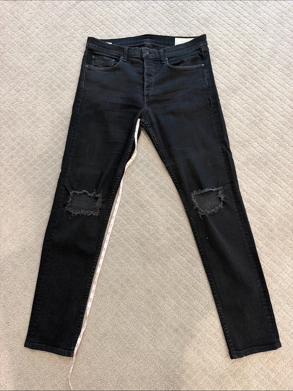 Men’s Rag & Bone Skinny Leg Jean - 34